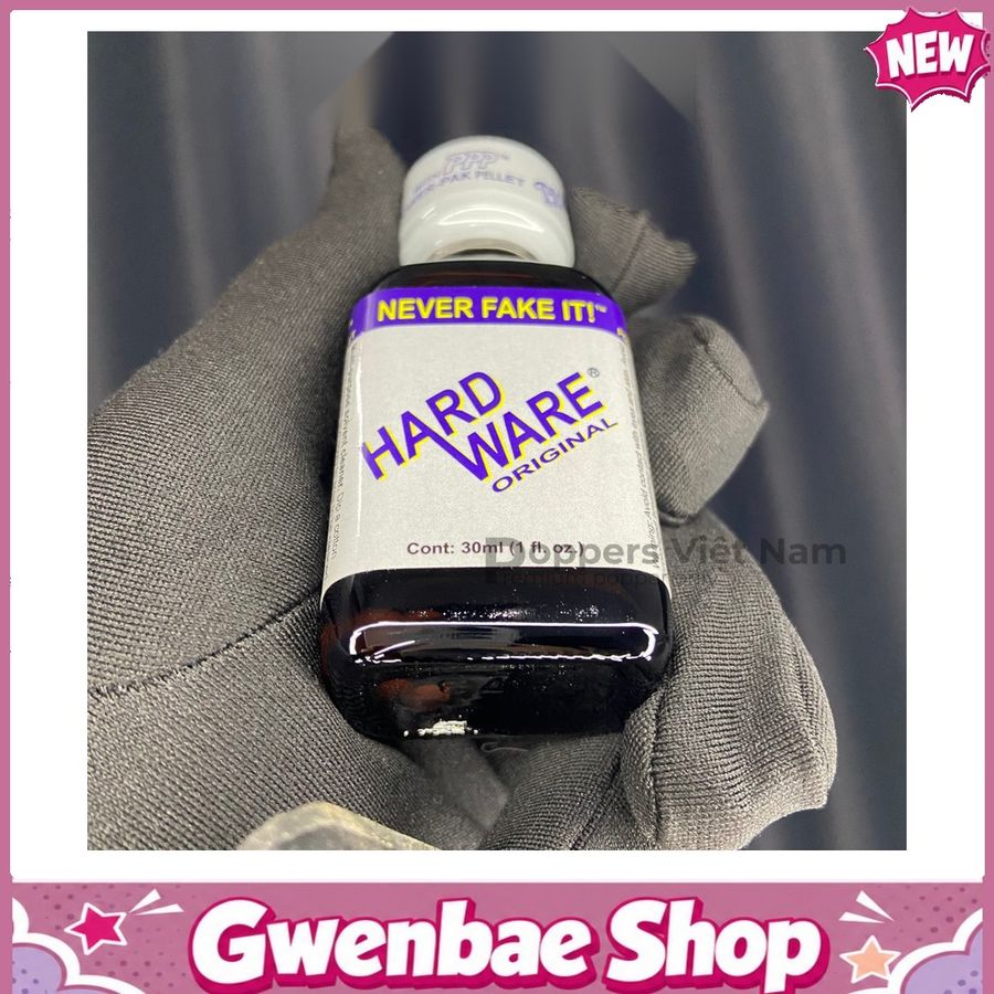 Chai Hít Cực Mạnh Lên Đỉnh Nhanh Popper Hard Ware 30ml - Gwenshop Chính Hãng