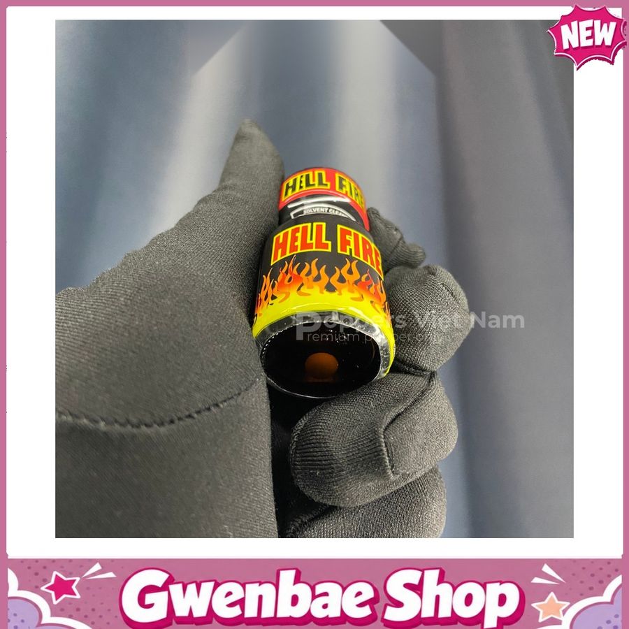 Chai Hít Cực Mạnh Lên Đỉnh Nhanh Popper Hell Fire 10ml - Gwenshop Chính Hãng