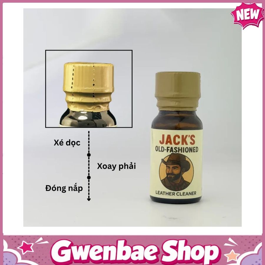 Dung Dịch Hít Tăng Hưng Phấn Khi Yêu Popper Jack Old-Fashioned 10ml - Gwenshop Chính Hãng