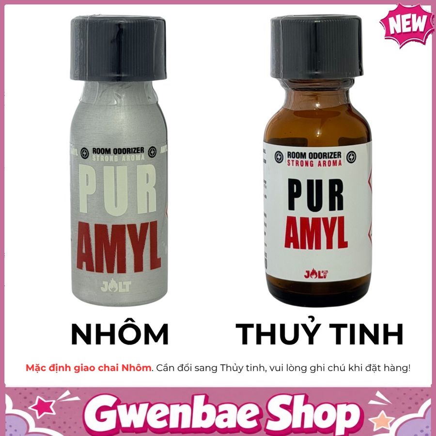 Chai Hít Thư Giãn Bay Phê Cho Cặp Đôi Popper Jolt Pure Amyl 10ml - Gwenshop Chính Hãng