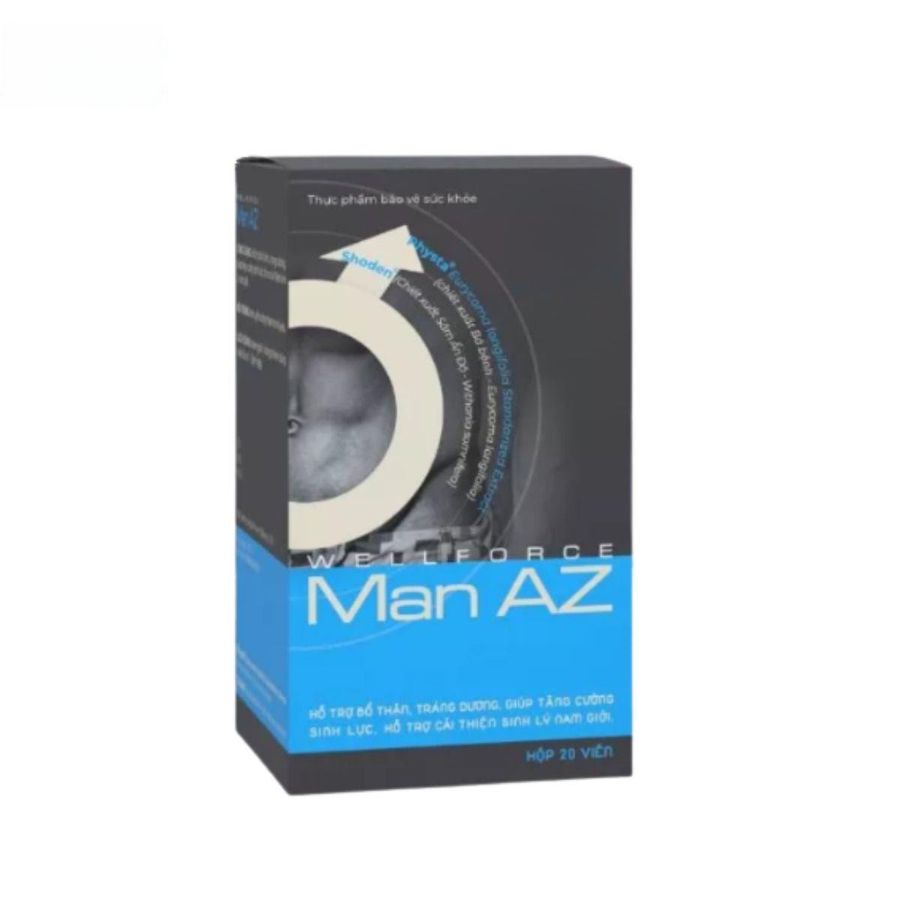 Viên uống Wellforce man AZ - Tăng cường sinh lực, cải thiện sinh lý cho nam giới trưởng thành