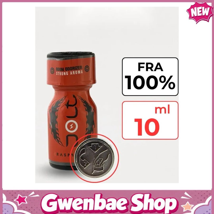 Chai Hít Tăng Khoái Cảm Kích Thích Bao Phê Popper Jolt Raspberry 10ml - Gwenshop Chính Hãng