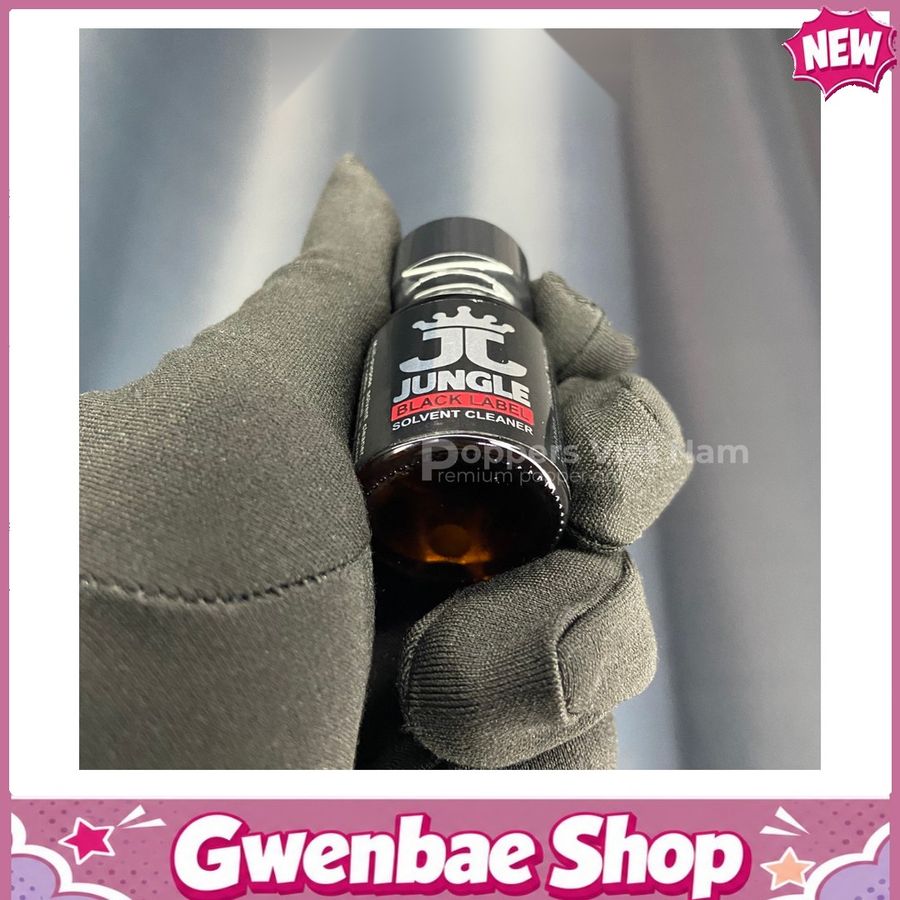 Chai Hít Tăng Khoái Cảm Kích Thích Bao Phê Popper Jungle Black 10ml - Gwenshop Chính Hãng
