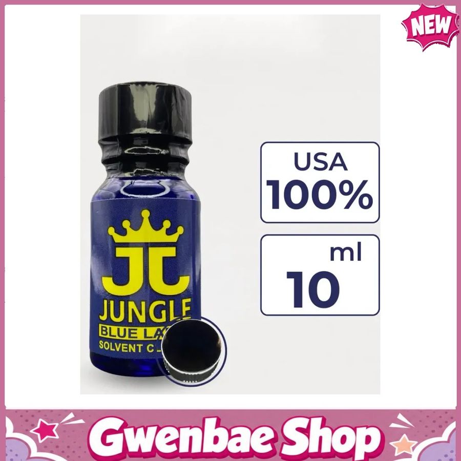 Chai Hít Tăng Khoái Cảm Kích Thích Bao Phê Popper Jungle Blue 10ml - Gwenshop Chính Hãng