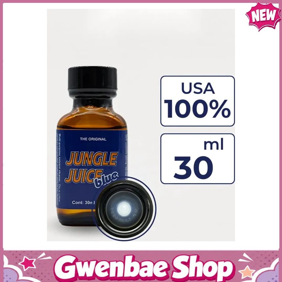 Chai Hít Tăng Khoái Cảm Kích Thích Bao Phê Popper Jungle Blue 30ml - Gwenshop Chính Hãng