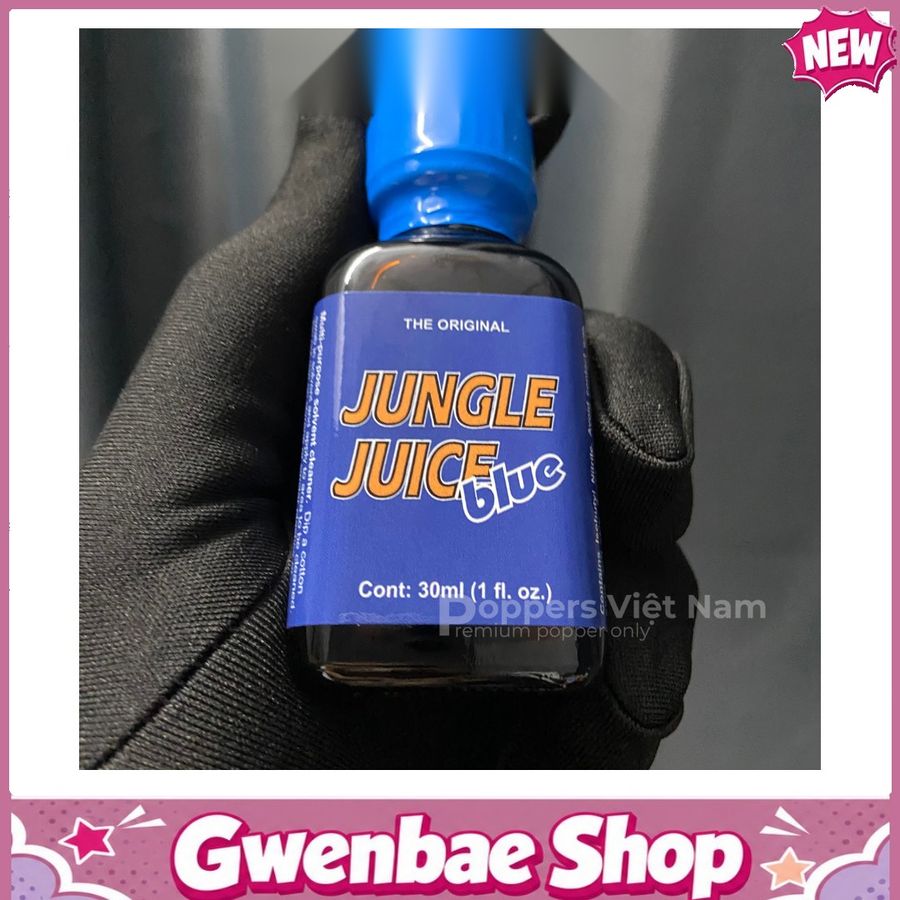 Chai Hít Cực Mạnh Lên Đỉnh Nhanh Popper Jungle Blue 30ml - Gwenshop Chính Hãng