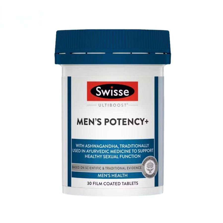 Viên uống Swisse Ultiboost Men - bổ sung dinh dưỡng cho nam giới tăng cường sức khỏe