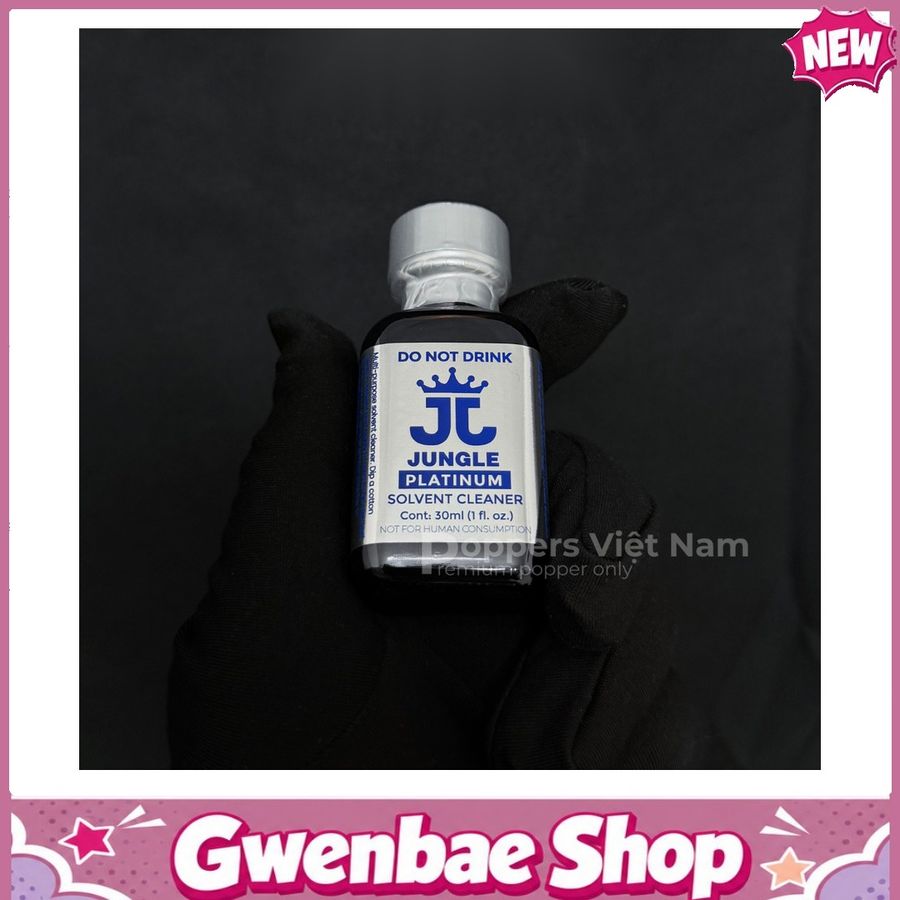 Chai Hít Thư Giãn Bay Phê Cho Cặp Đôi Popper Jungle Platinum 30ml - Gwenshop Chính Hãng
