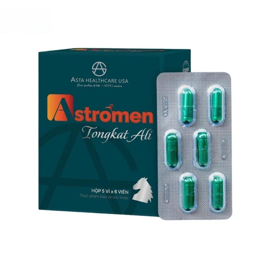 Viên uống Astromen 60 viên - Tăng cường sinh lực, giảm đau lưng và mỏi gối cho nam giới trưởng thành - chính hãng