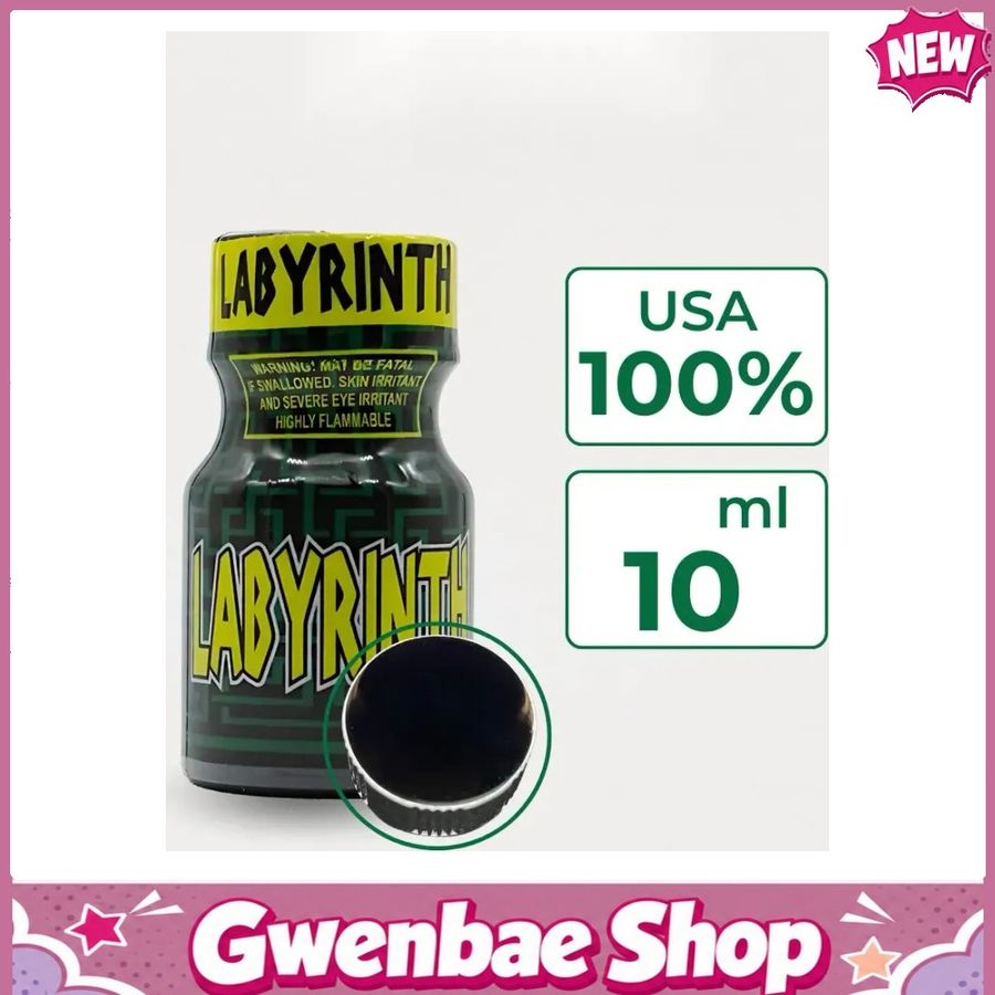 Chai Hít Tăng Khoái Cảm Kích Thích Bao Phê Labyrinth USA Popper 10ml - Gwenshop Chính Hãng