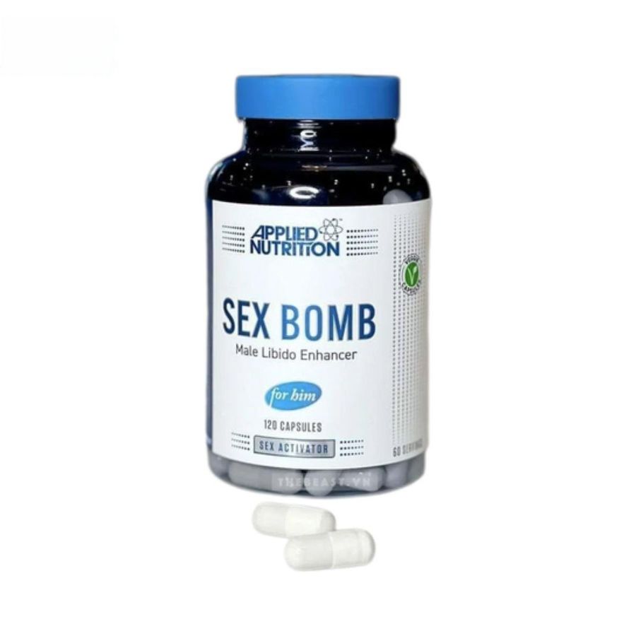 Viên uống Sex Bomb Male Libido Enhancer - Tăng cường sinh lý, cải thiện ham muốn cho nam giới gặp vấn đề sinh lý.