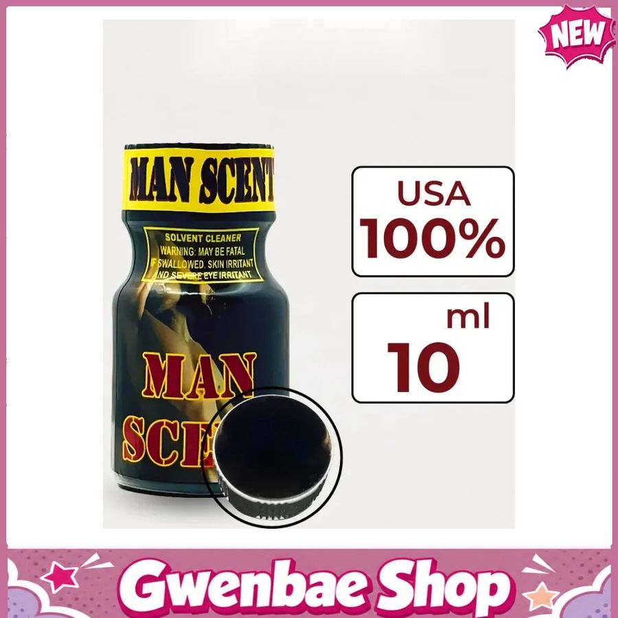 Chai Hít Tăng Khoái Cảm Kích Thích Bao Phê Man Scent USA Popper 10ml - Gwenshop Chính Hãng