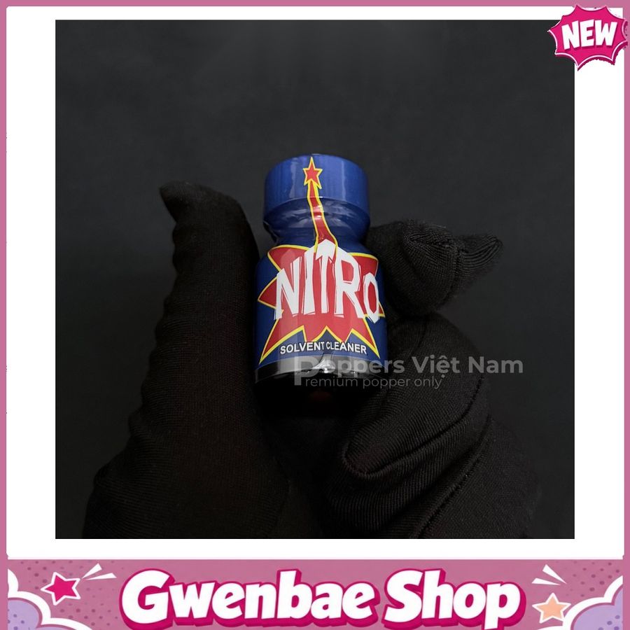 Chai Hít Tăng Khoái Cảm Kích Thích Bao Phê Popper Nitro 10ml - Gwenshop Chính Hãng