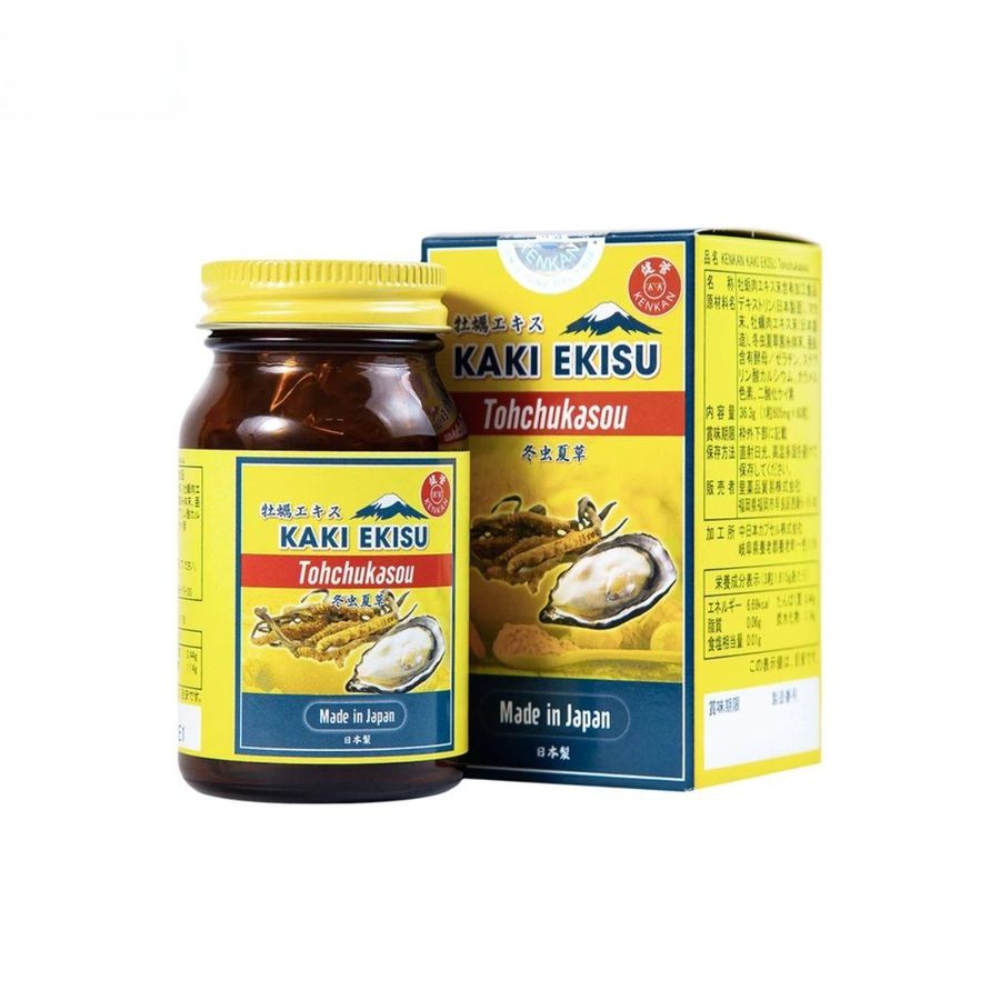 Viên uống Kaki Ekisu Tohchukasou Kenkan - Tăng cường sinh lý nam giới từ tự nhiên