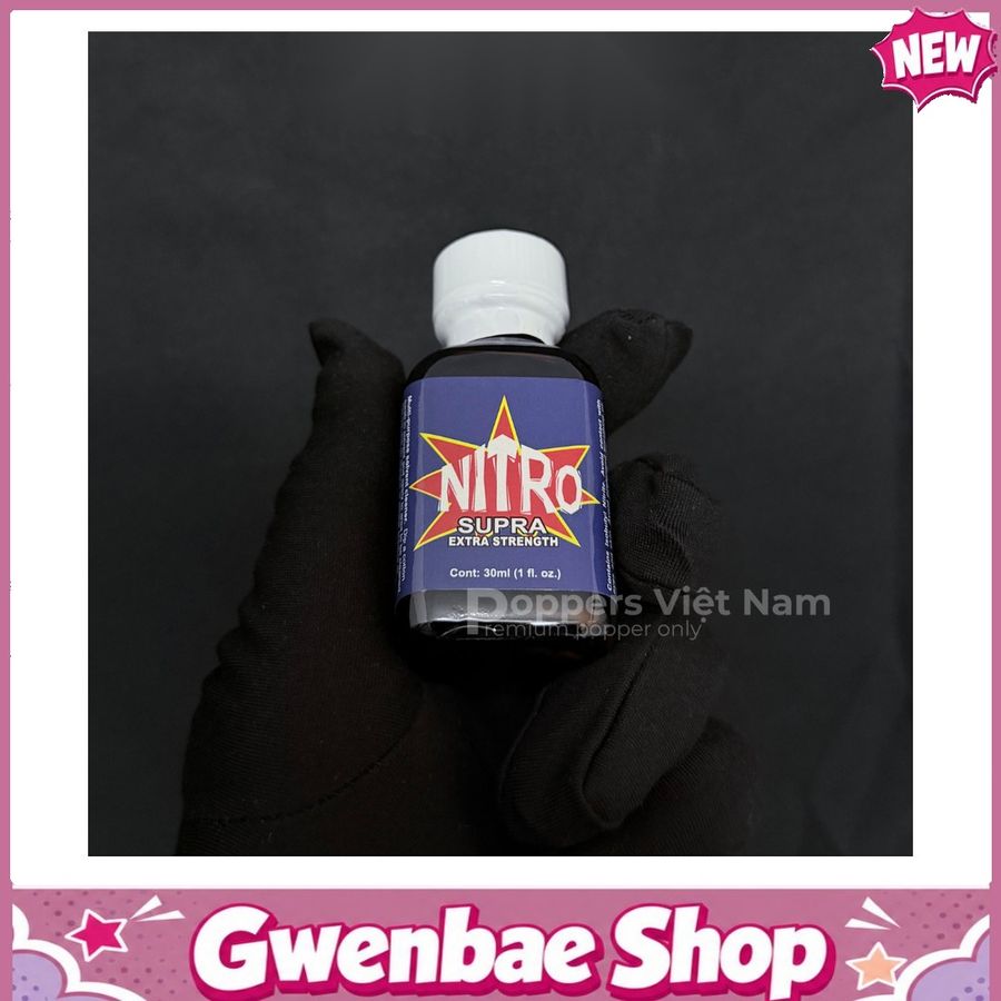 Chai Hít Thư Giãn Bay Phê Cho Cặp Đôi Popper Nitro 30ml - Gwenshop Chính Hãng