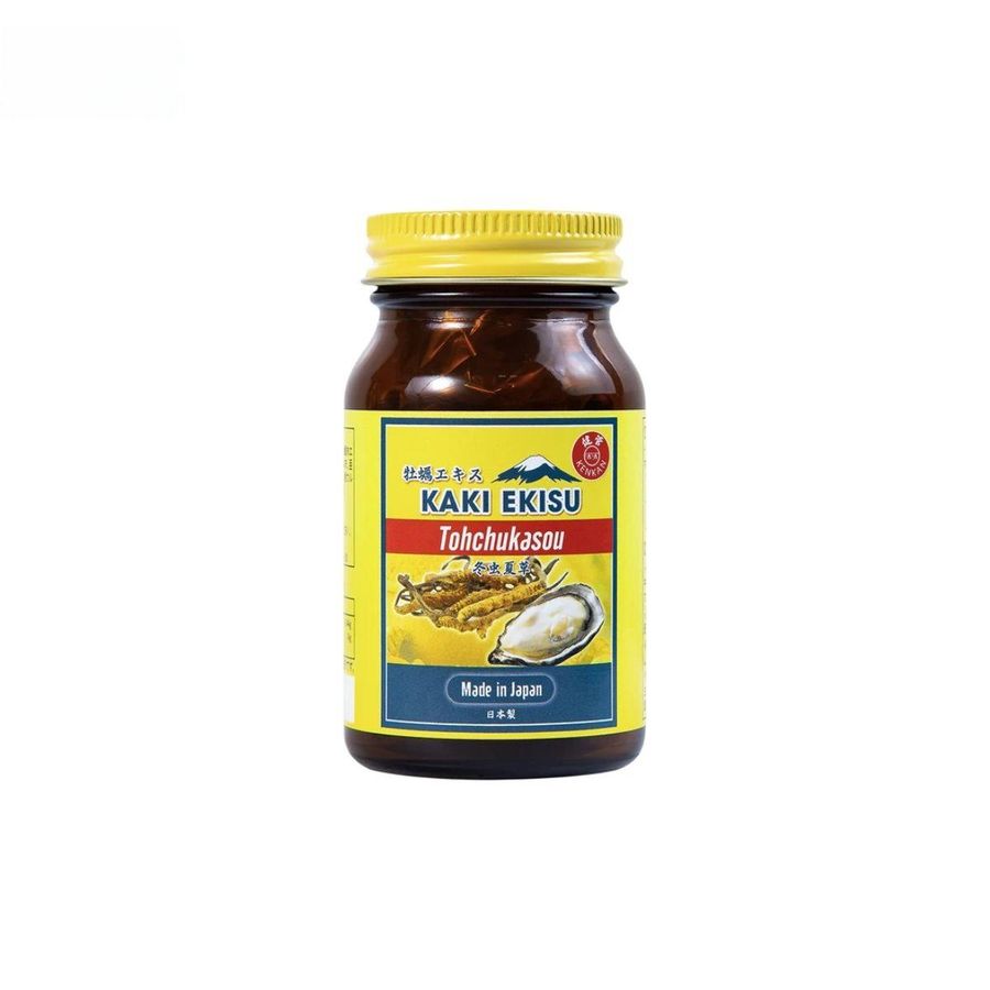 Viên uống Kaki Ekisu Tohchukasou Kenkan - Tăng cường sinh lý nam giới từ tự nhiên - hàng chuẩn