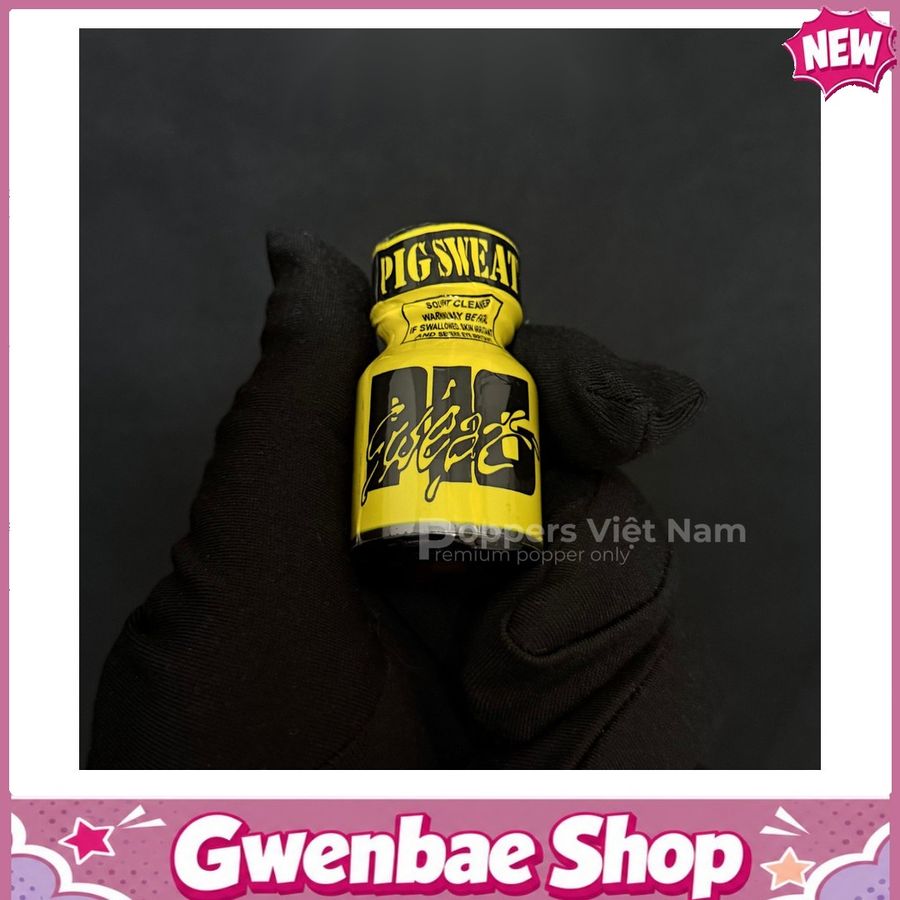 Chai Hít Cực Mạnh Lên Đỉnh Nhanh Popper Pig Sweat 10ml - Gwenshop Chính Hãng