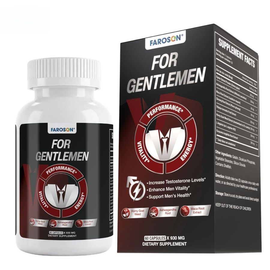 Viên uống FAROSON FOR GENTLEMEN - tăng cường sinh lý và nội tiết nam giới trưởng thành - giao nhanh