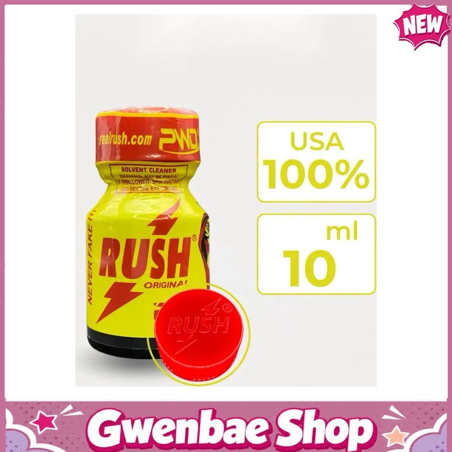 Chai Hít Tăng Khoái Cảm Kích Thích Bao Phê Popper Rush Original 10ml - Gwenshop Chính Hãng