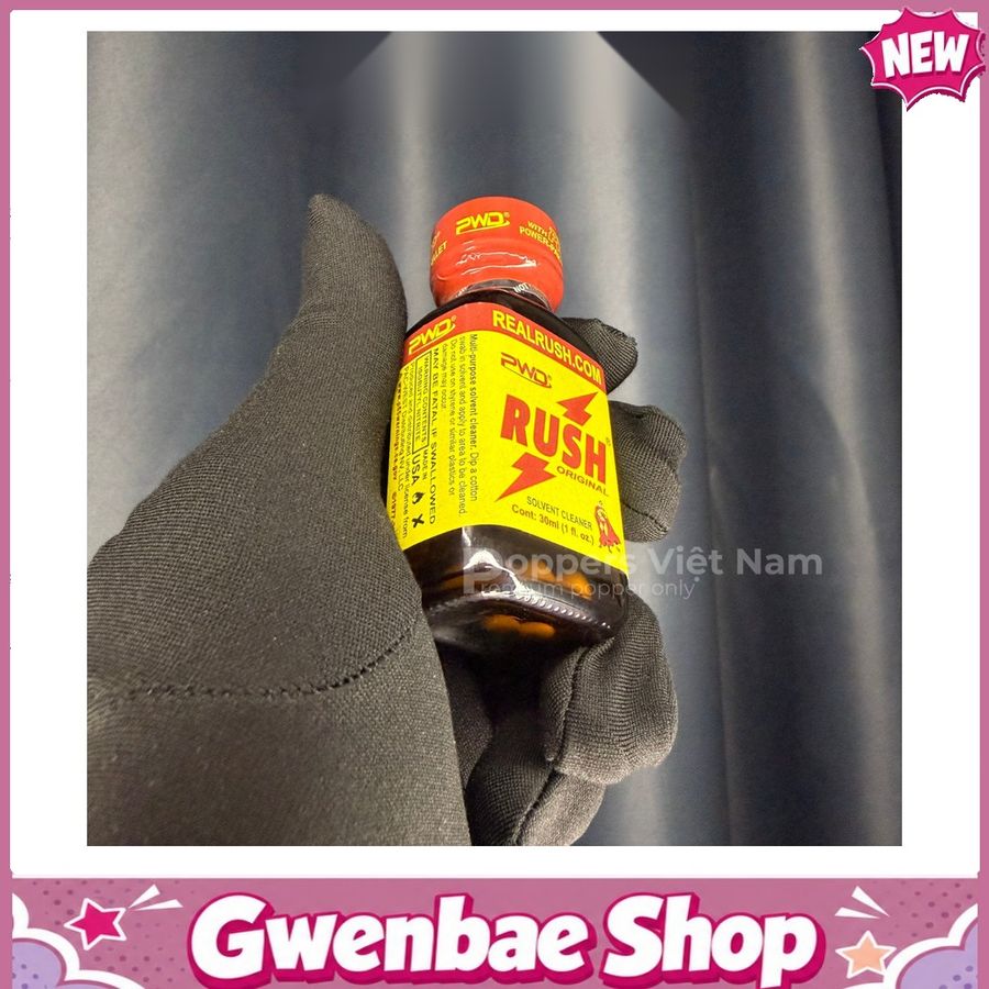 Chai Hít Cực Mạnh Lên Đỉnh Nhanh Popper Rush Original 30ml - Gwenshop Chính Hãng