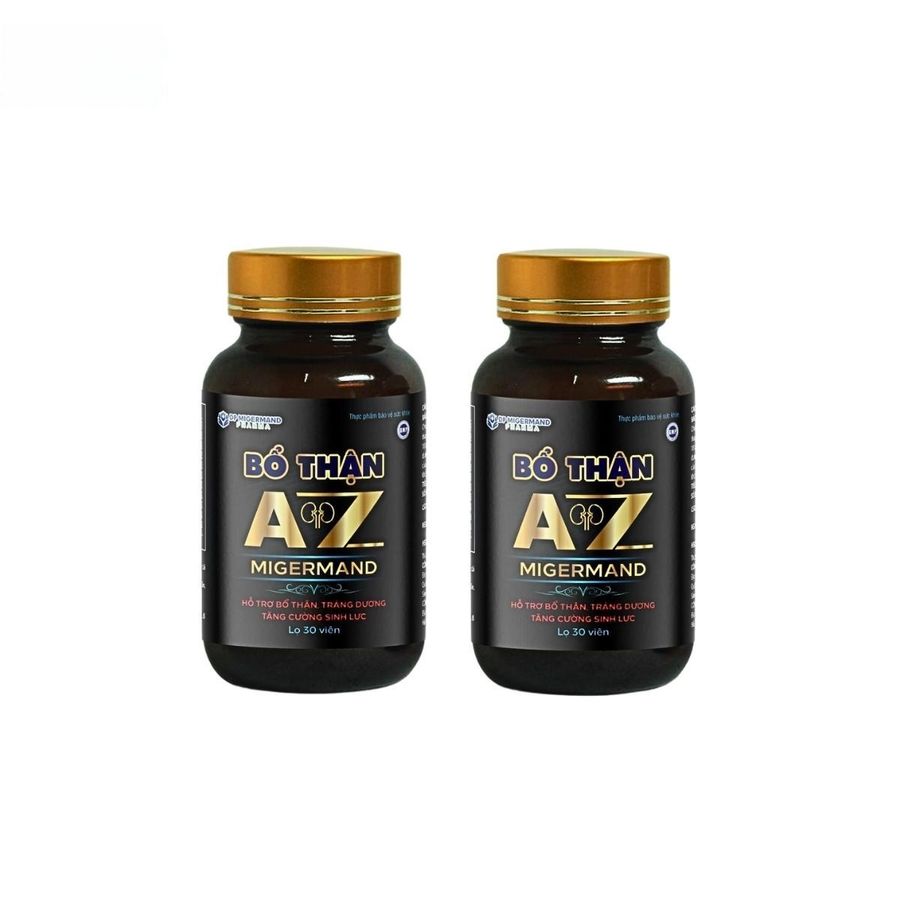 Viên uống Bổ Thận AZ Migermand - Hỗ trợ bổ thận tráng dương, tăng cường sinh lực cho nam giới trưởng thành - bản tiêu chuẩn