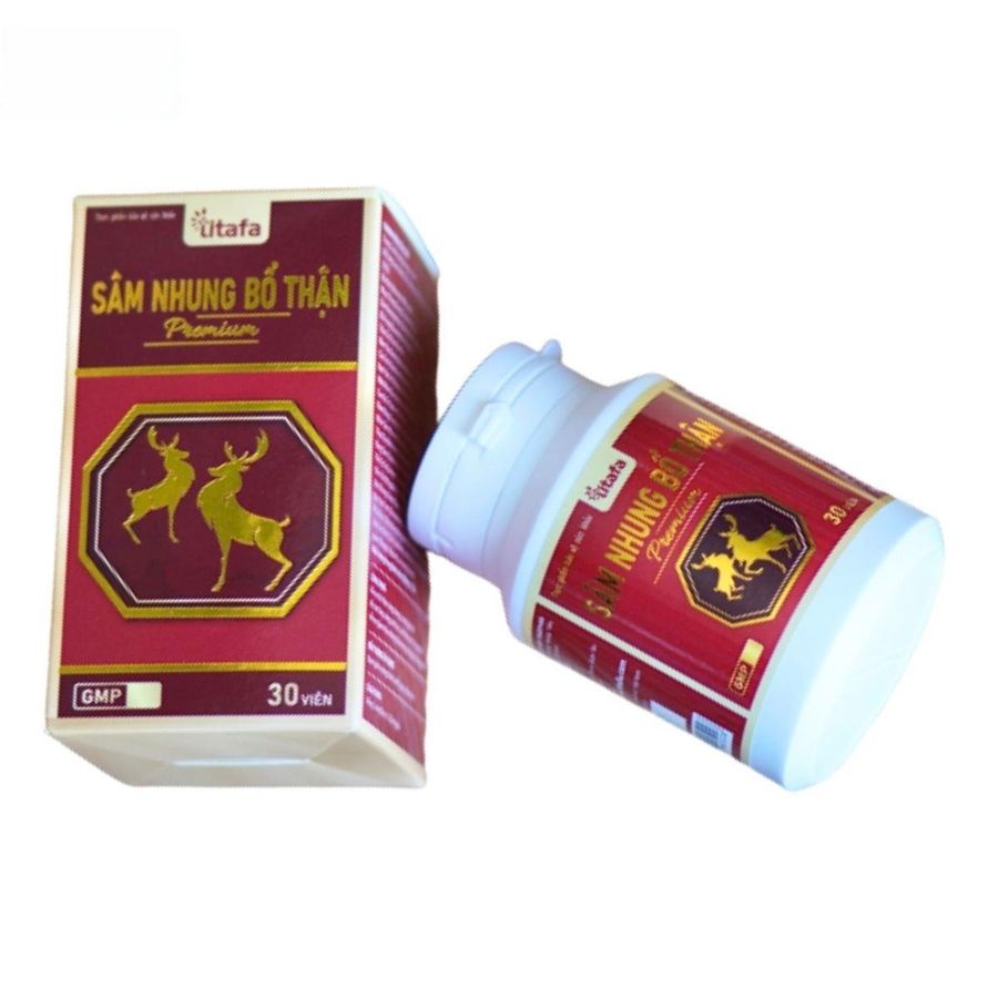 Viên uống Titafa Sâm nhung bổ thận Premium - Tăng cường sinh lý nam giới - Đối tượng suy giảm sinh lý và thận kém. - bản tiêu chuẩn
