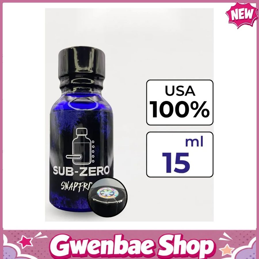 Chai Hít Tăng Khoái Cảm Kích Thích Bao Phê Popper Sub-Zero Snap Frost 15ml - Gwenshop Chính Hãng