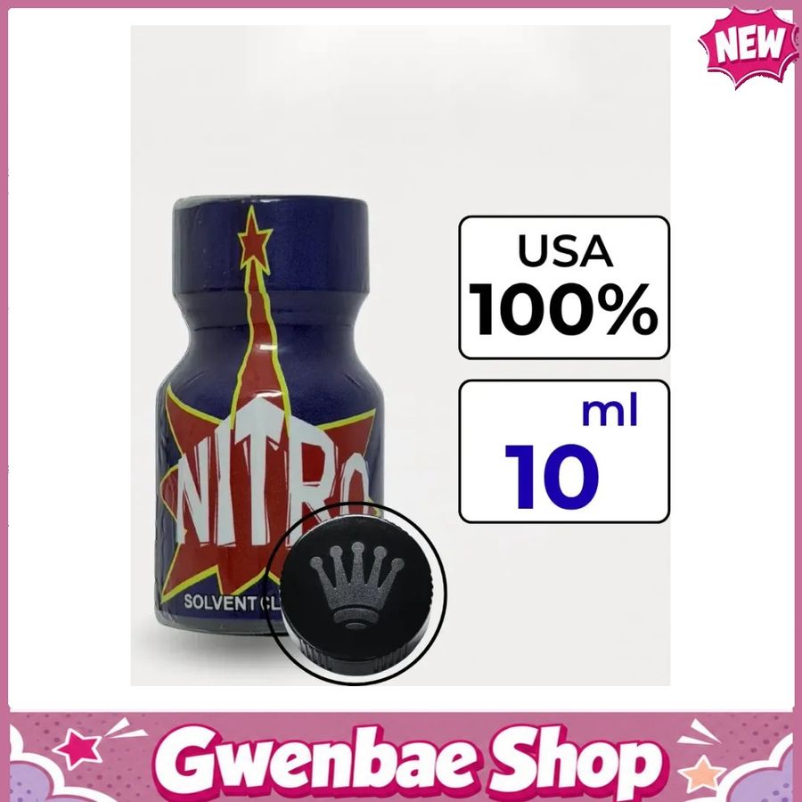 Chai Hít Cực Mạnh Lên Đỉnh Nhanh Popper Nitro 10ml - Gwenshop Chính Hãng