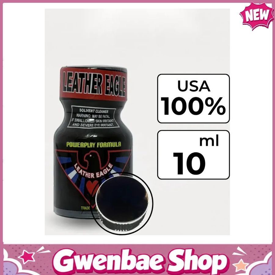 Chai Hít Cực Mạnh Lên Đỉnh Nhanh Popper Leather Eagle 10ml - Gwenshop Chính Hãng