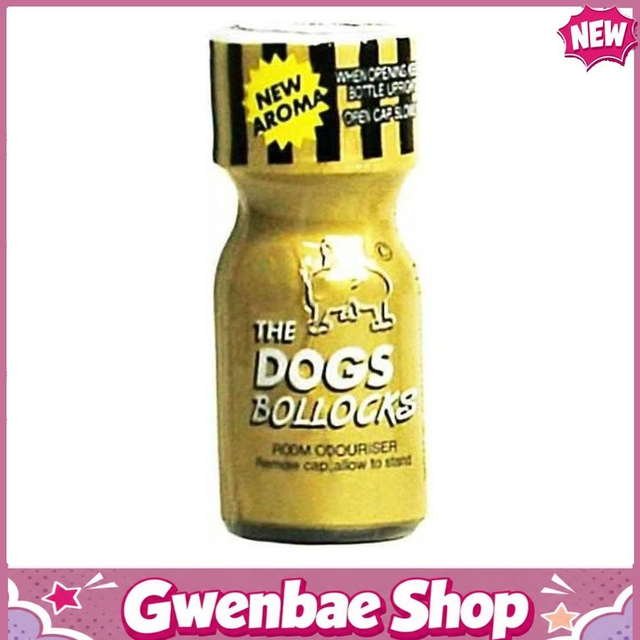 Chai Hít Tăng Khoái Cảm Kích Thích Bao Phê Popper Dogs Bollocks Aroma - 10ml - Gwenshop Chính Hãng