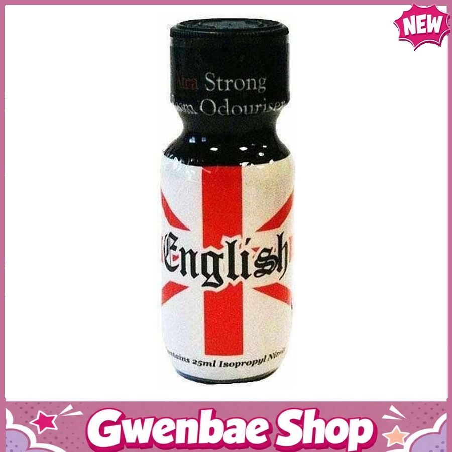 Chai Hít Tăng Khoái Cảm Kích Thích Bao Phê Popper English Aroma - 25ml - Gwenshop Chính Hãng