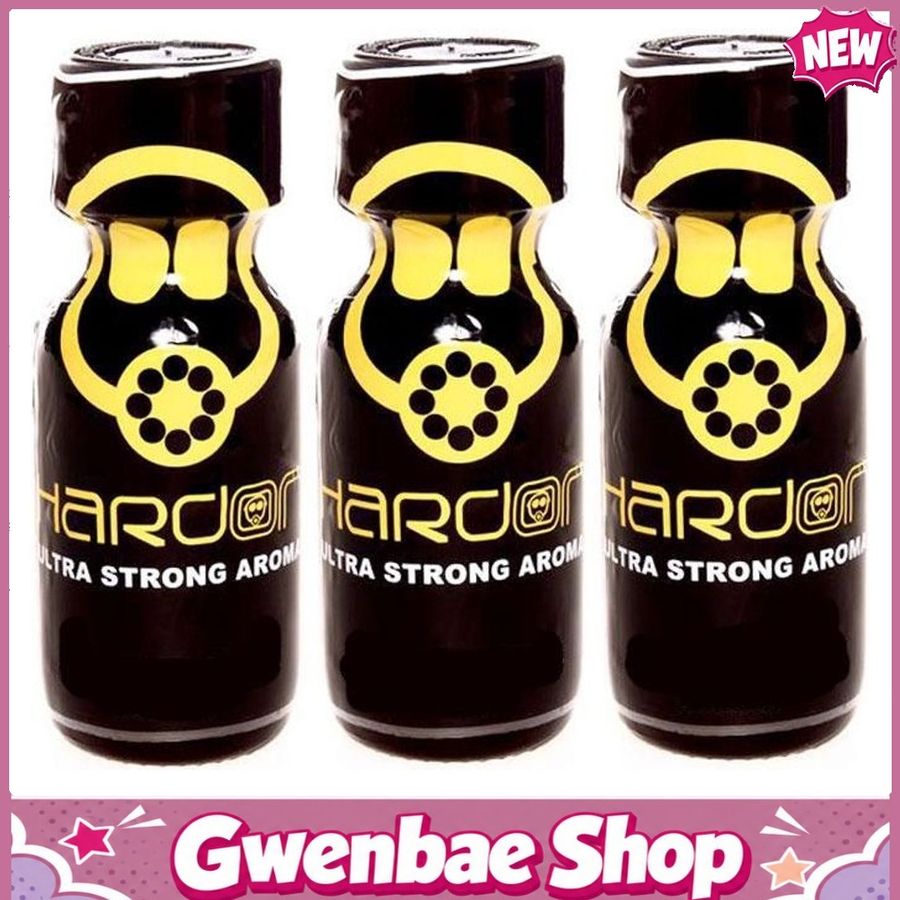 Chai Hít Tăng Khoái Cảm Kích Thích Bao Phê Popper HardOn Aroma - 25ml Ultra Strong - 3 Pack - Gwenshop Chính Hãng