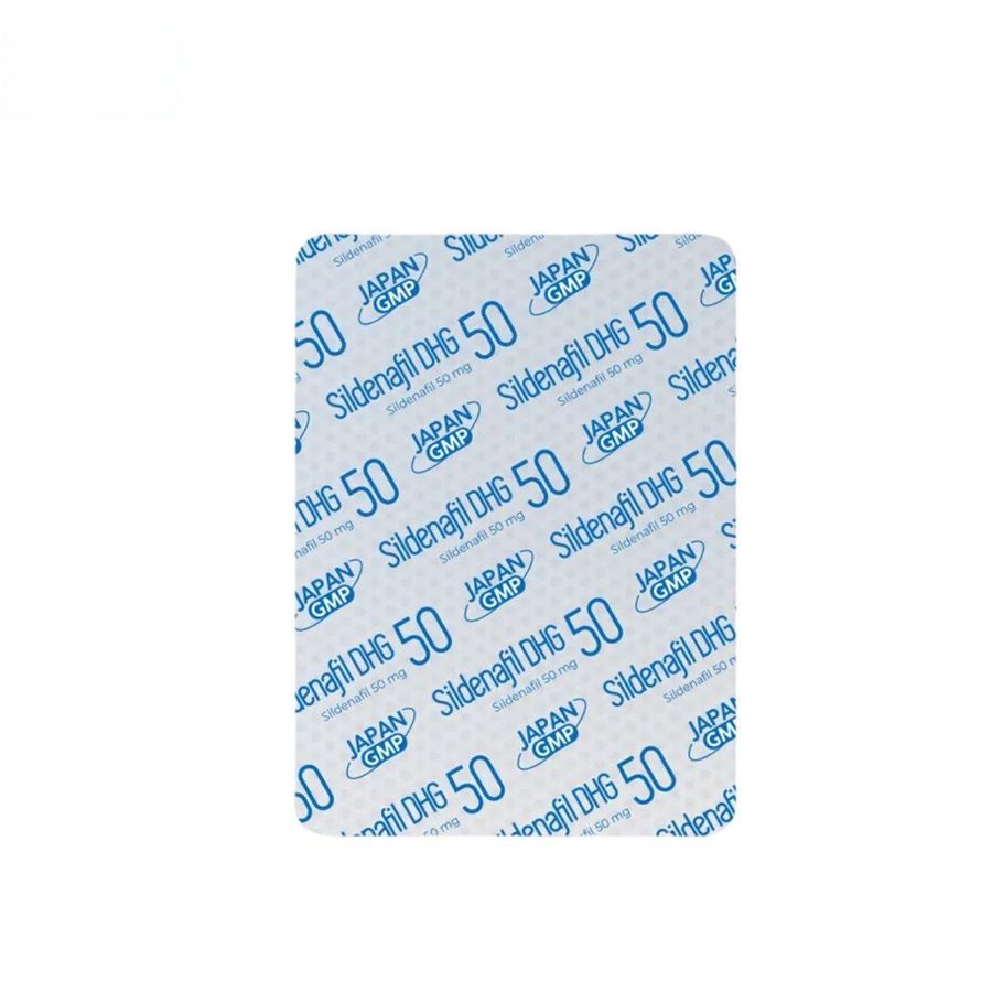 Viên uống Sildenafil DHG 50mg - Điều trị rối loạn sinh lý nam hiệu quả cho nam giới trưởng thành - bản tiêu chuẩn