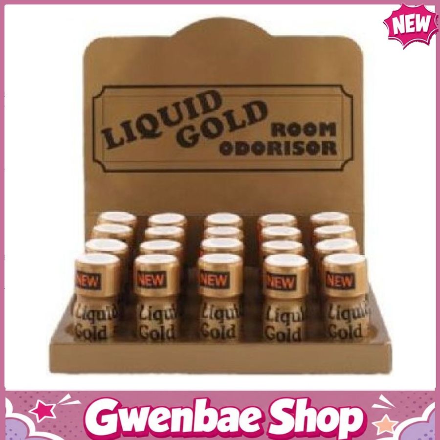 Chai Hít Tăng Khoái Cảm Kích Thích Bao Phê Popper Liquid Gold Aroma - 10ml - Tray 20 Pack - Gwenshop Chính Hãng