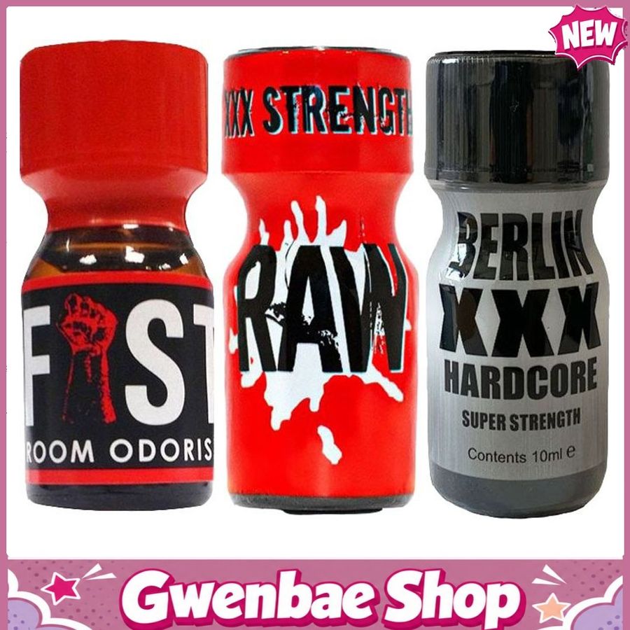 Chai Hít Tăng Khoái Cảm Kích Thích Bao Phê Popper Mini Fist 10ml-Raw 10ml-Berlin 10ml Multi - Gwenshop Chính Hãng