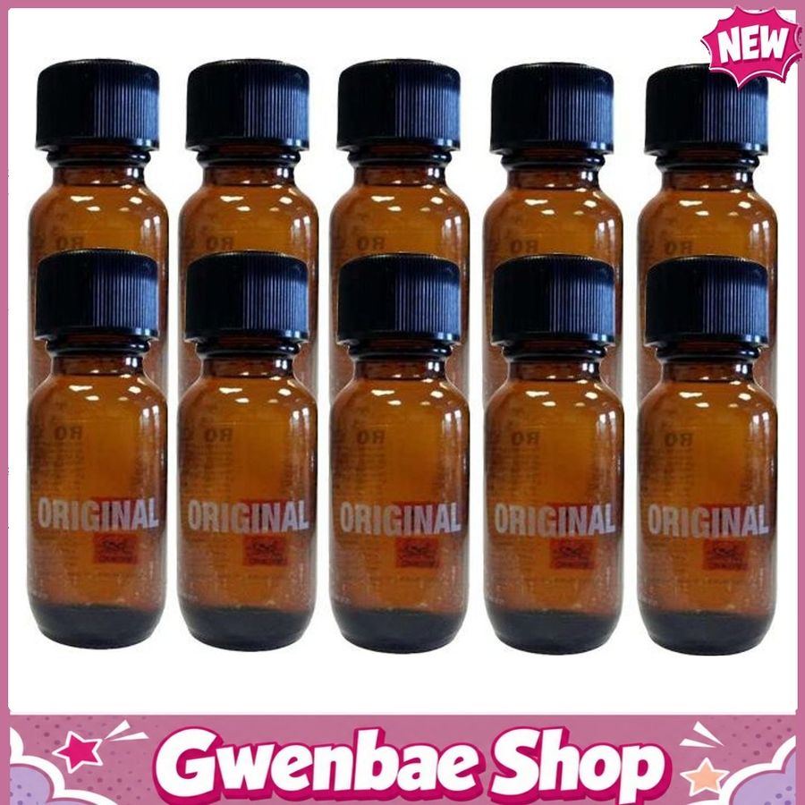 Chai Hít Tăng Khoái Cảm Kích Thích Bao Phê Popper ORIGINAL Room Aroma - 25ml - 10 Pack - Gwenshop Chính Hãng