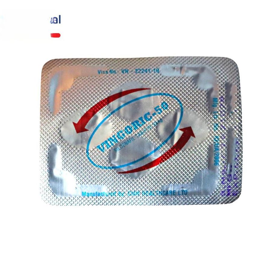 Viên uống Vingoric-50 Cian Healthcare 50mg - điều trị rối loạn sinh lý nam, nhanh về đích cho nam giới trưởng thành - giao nhanh