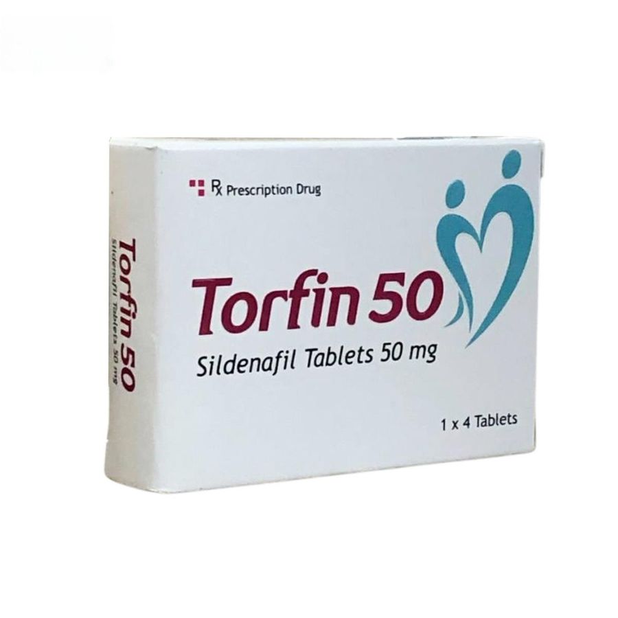 Viên uống Torfin 50mg - điều trị rối loạn sinh lý nam cho nam giới - đóng gói kín