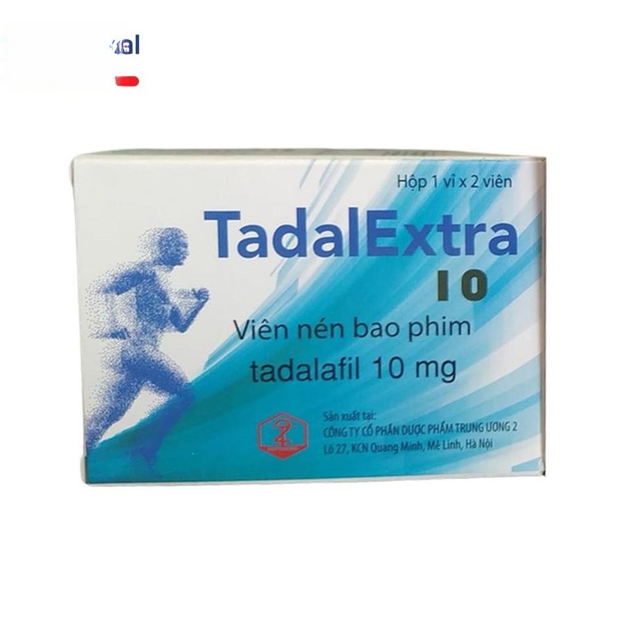 Viên uống TadalExtra 10mg - Điều trị rối loạn sinh lý nam hiệu quả cho nam giới