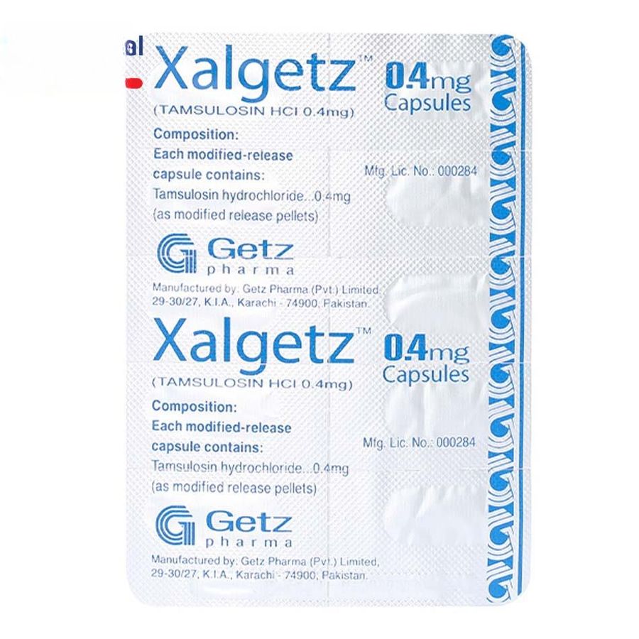 Viên uống Xalgetz 0.4mg - điều trị tăng sản lành tính tuyến tiền liệt cho nam giới - hàng có sẵn