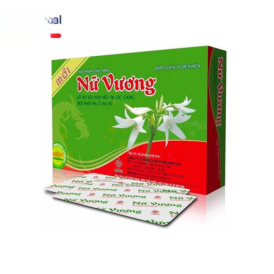 Viên uống Nữ Vương New - hỗ trợ điều trị viêm âm đạo và cân bằng pH cho phụ nữ - chính hãng