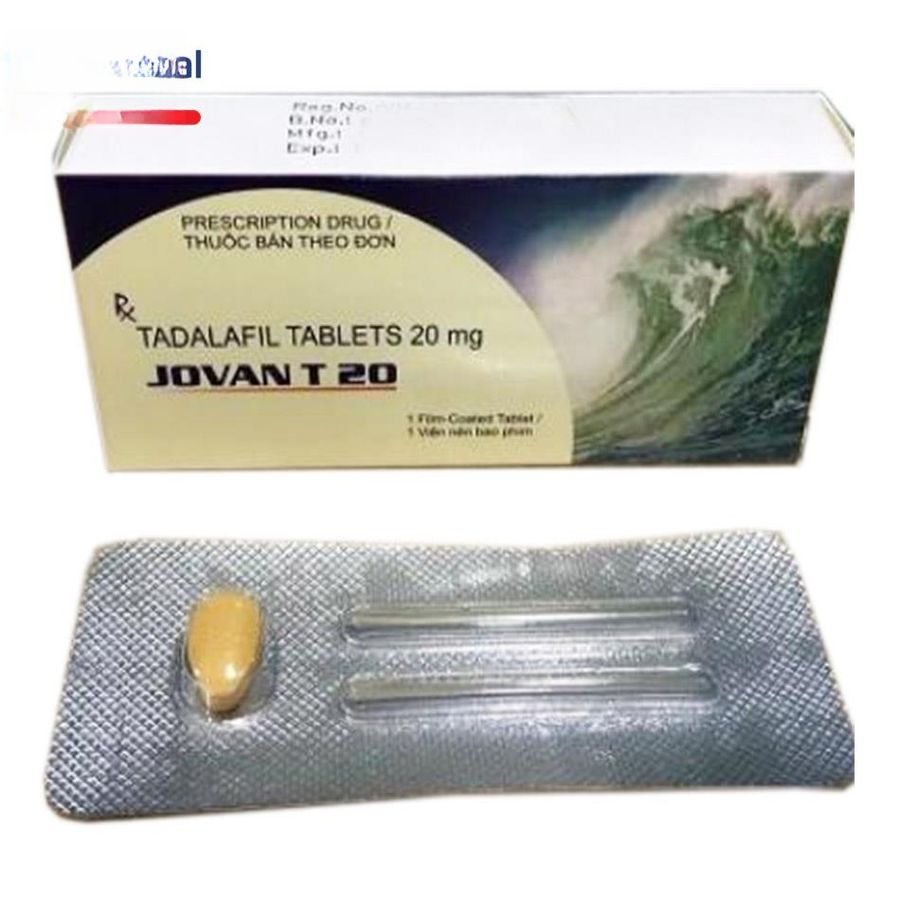 Viên uống Jovan T20 20mg - Điều trị rối loạn sinh lý nam cho nam giới - đóng gói kín