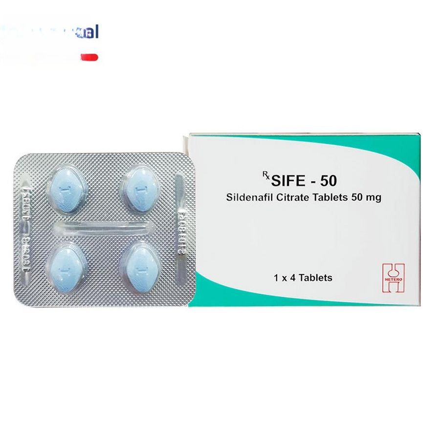 Viên uống Sife 50mg - Điều trị rối loạn sinh lý nam hiệu quả cho nam giới - bản tiêu chuẩn