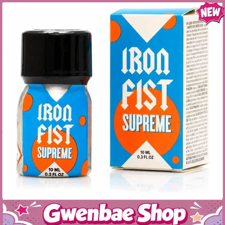 Chai Hít Tăng Khoái Cảm Kích Thích Bao Phê Popper Iron Fist Supreme 10ml - Gwenshop Chính Hãng