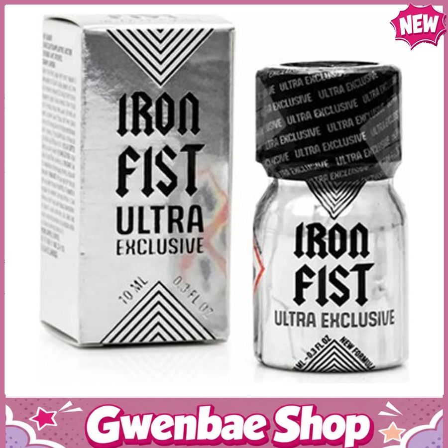 Chai Hít Tăng Khoái Cảm Kích Thích Bao Phê Popper Iron Fist Ultra Exclusive 10ml - Gwenshop Chính Hãng