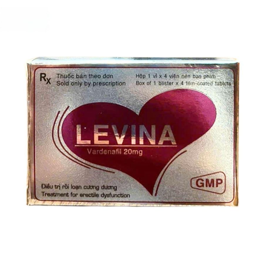 Viên uống Levina 20mg - cải thiện rối loạn sinh lý nam cho nam giới