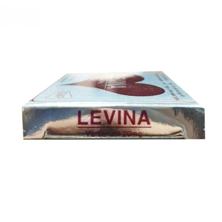 Viên uống Levina 20mg - cải thiện rối loạn sinh lý nam cho nam giới - đóng gói kín