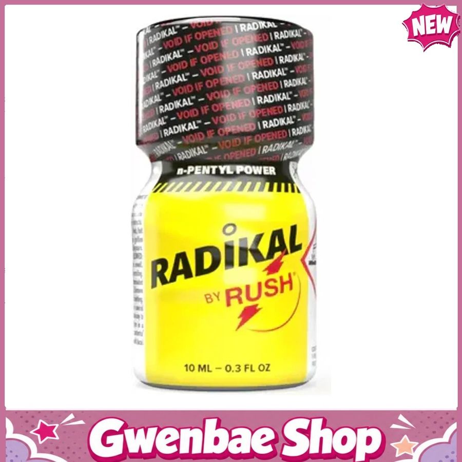 Chai Hít Tăng Khoái Cảm Kích Thích Bao Phê Popper Radikal Rush n-Pentyl Power PWD 10ml - Gwenshop Chính Hãng