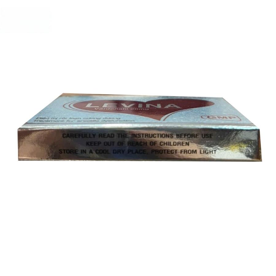 Viên uống Levina 20mg - cải thiện rối loạn sinh lý nam cho nam giới - mẫu mới