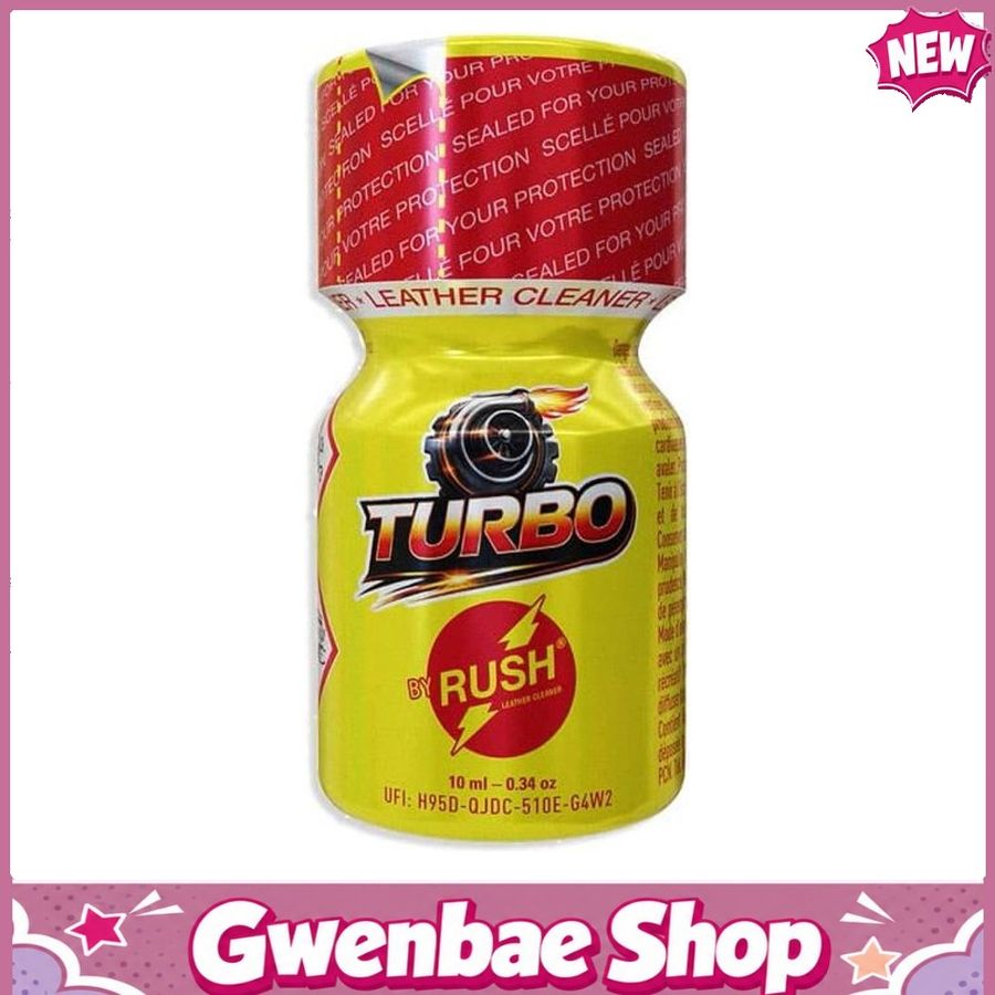 Chai Hít Tăng Khoái Cảm Kích Thích Bao Phê Popper Turbo Rush Propyl 10ml - Gwenshop Chính Hãng